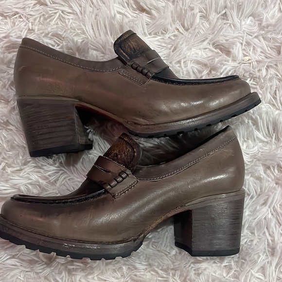 Freebirds-Bristol 8 brown leather loafers - Picture 3 of 6